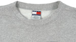 Tommy Hilfiger - Tommy Jeans Spell-Out Crew Neck Sweatshirt 1990s X-Large Vintage Retro