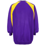 Starter - LSU Tigers Spell-Out Crew Neck Sweatshirt 1990s XX-Large Vintage Retro Football College