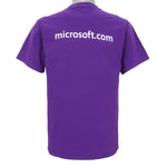 Vintage - Microsoft Spell-Out T-Shirt 1990s Medium Vintage Retro