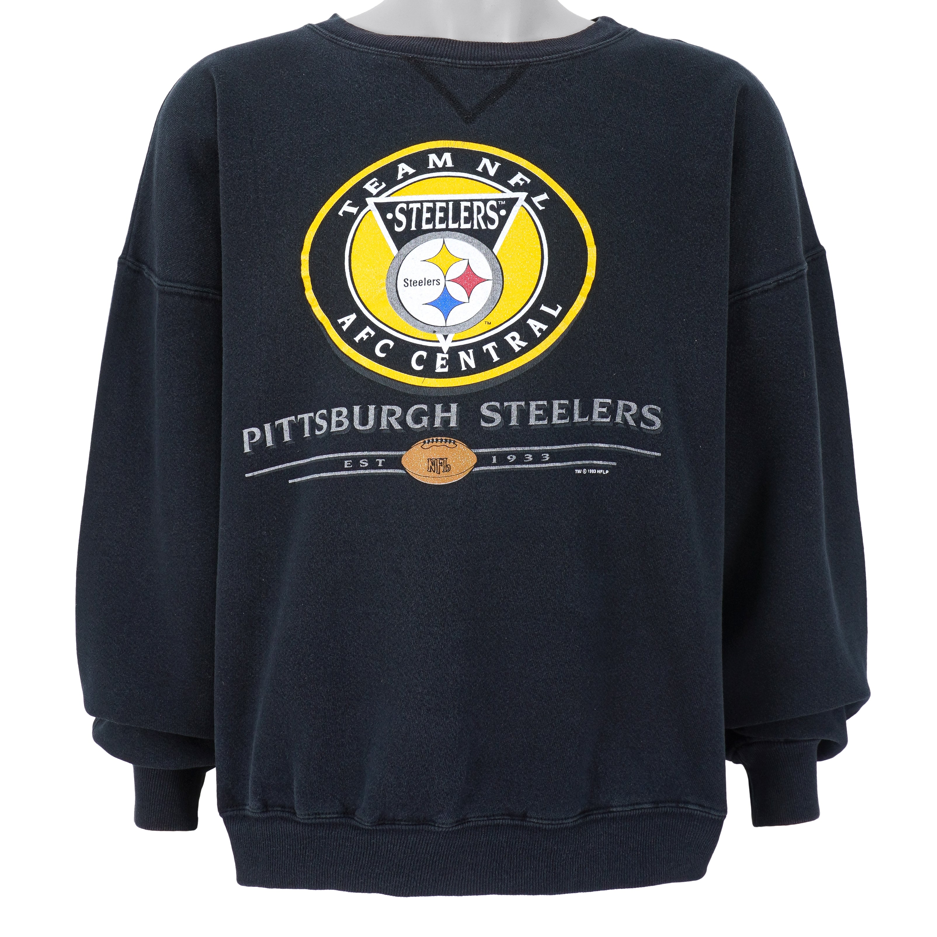 Starter Vintage 90s Steelers AFC Champs Crew Neck Sweatshirt Size Large