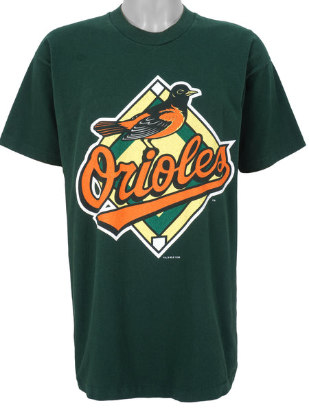 MLB (Majestic) - Baltimore Orioles Turtleneck Sweatshirt 1990s X-Large
