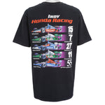 NASCAR - Indy Honda Racing T-Shirt 1990s X-Large Vintage Retro