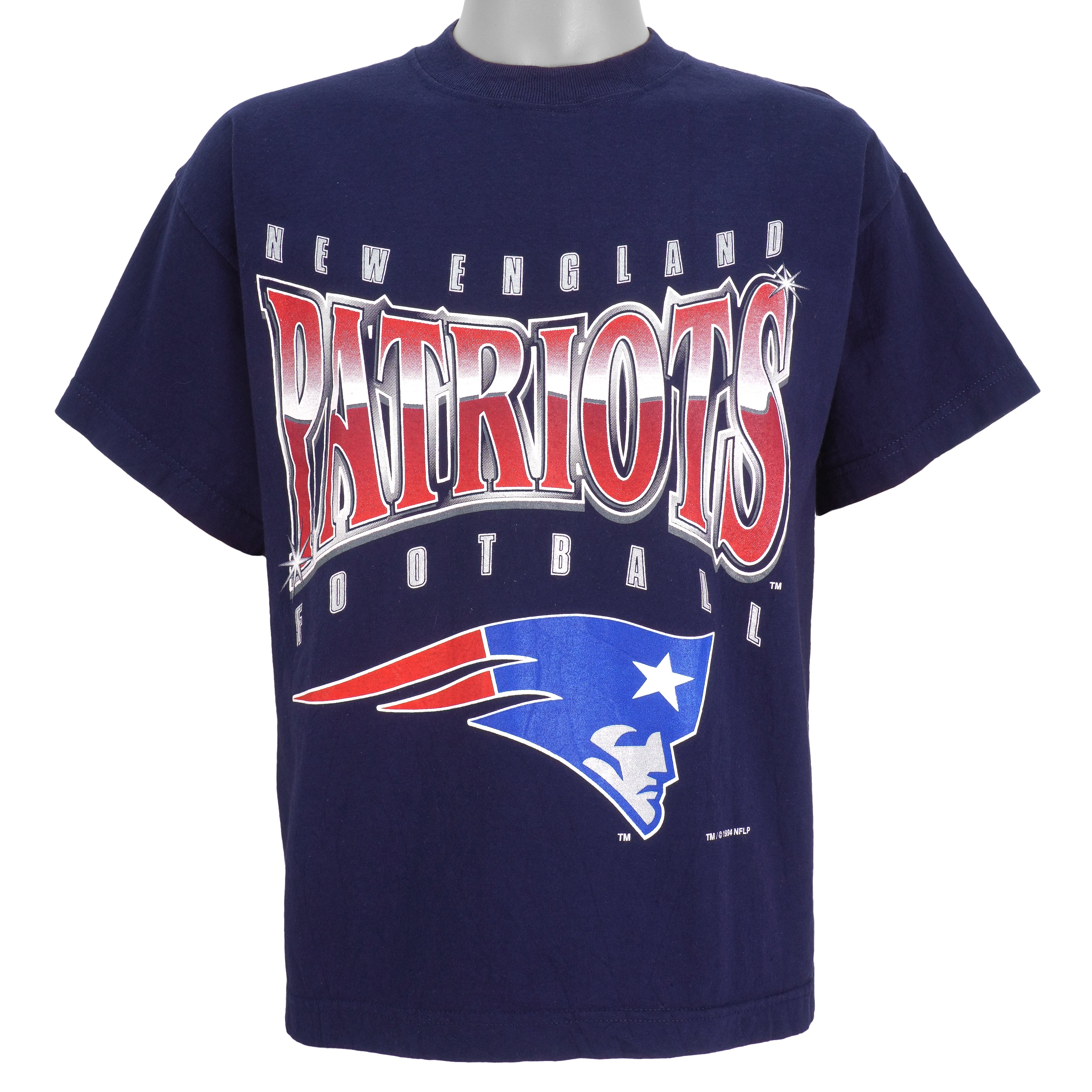 Vintage New England Patriots T-shirt NFL Football 1994 Salem – For