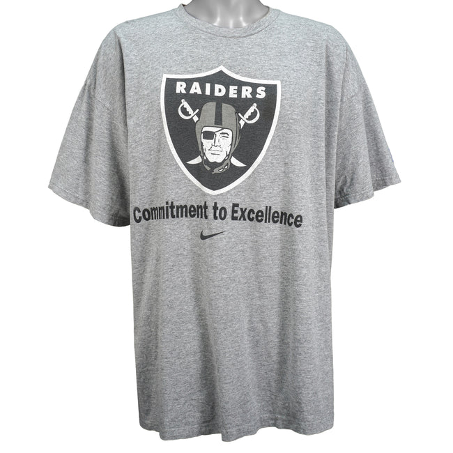 90s Commitment To excellence Raiders Shirt — Nothing New