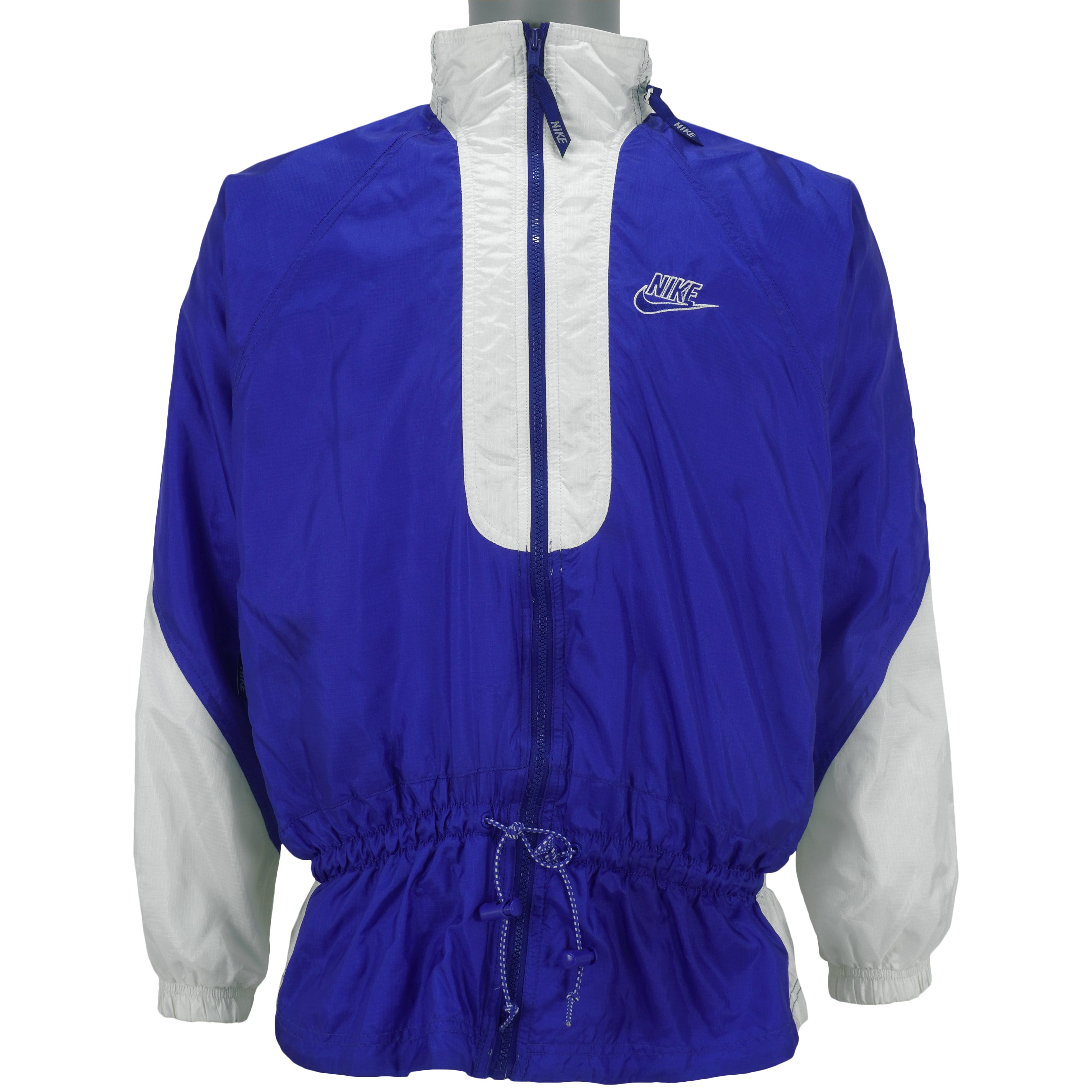 Blue and white nike orders windbreaker