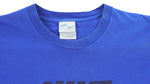 Nike - Blue Big Spell-Out T-Shirt 1990s X-Large Vintage Retro