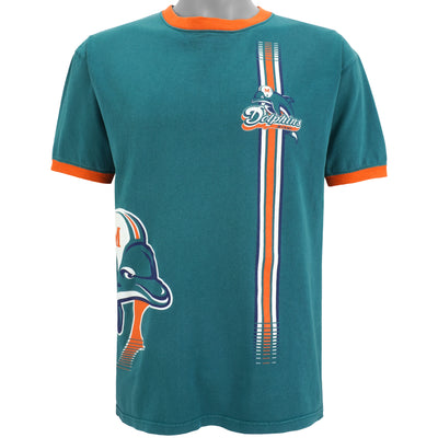 Flying Apple Vintage 90s Miami Dolphins T Shirt - Unisex Small