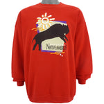 Vintage (Hanes) - Oklahoma Native America Crew Neck Sweatshirt 1990s X-Large