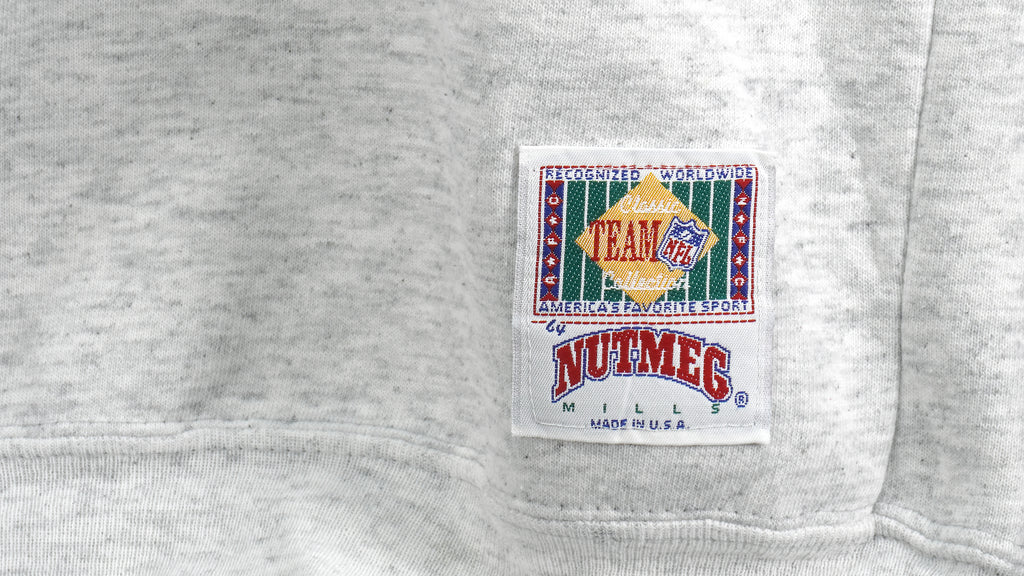 NFL (Nutmeg) - Dallas Cowboys Big Logo Sweatshirt 1990s X-Large Vintage Retro Football