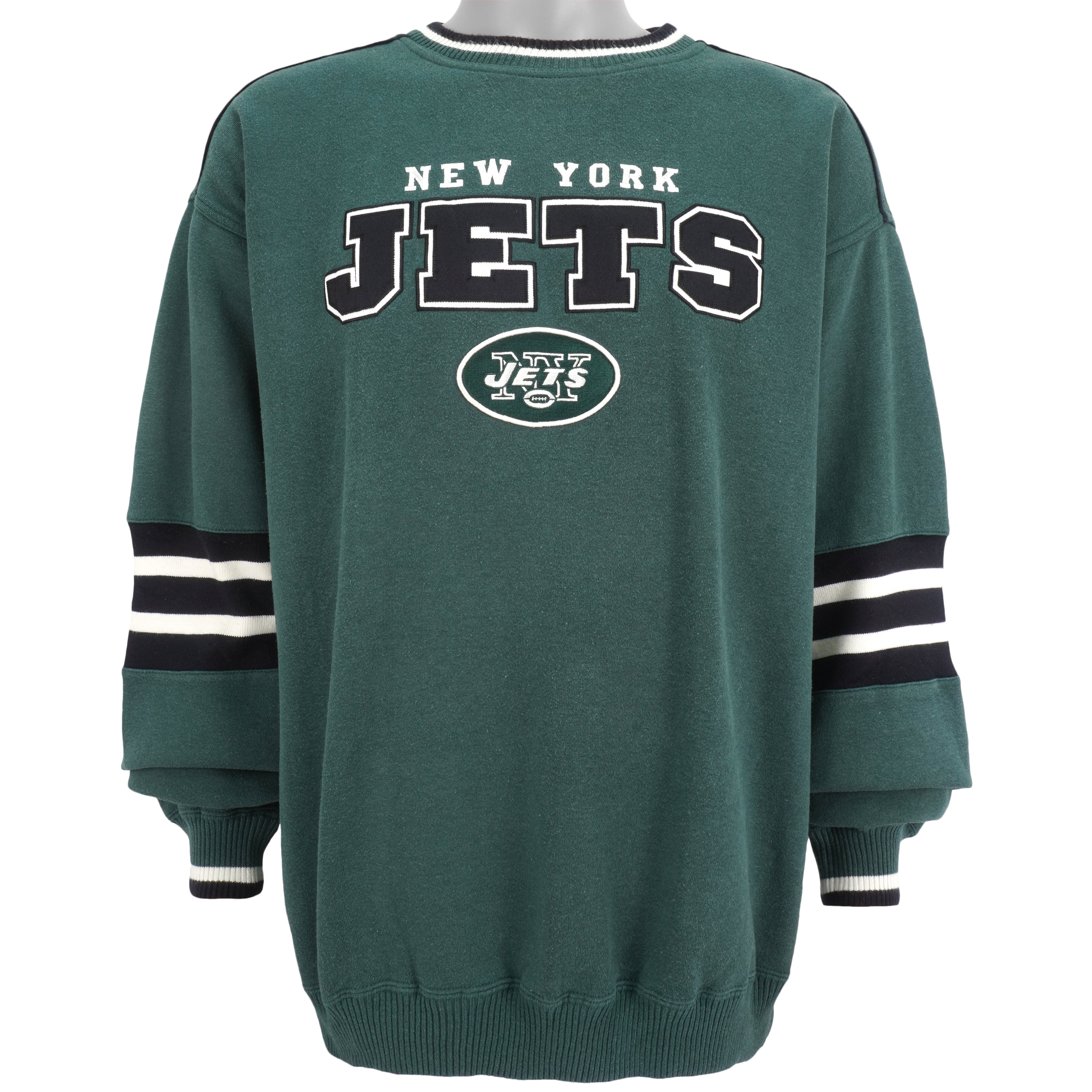 Vintage NFL (Lee) - New York 'Jets' Embroidered Sweatshirt 1990's X-Large –  Vintage Club Clothing