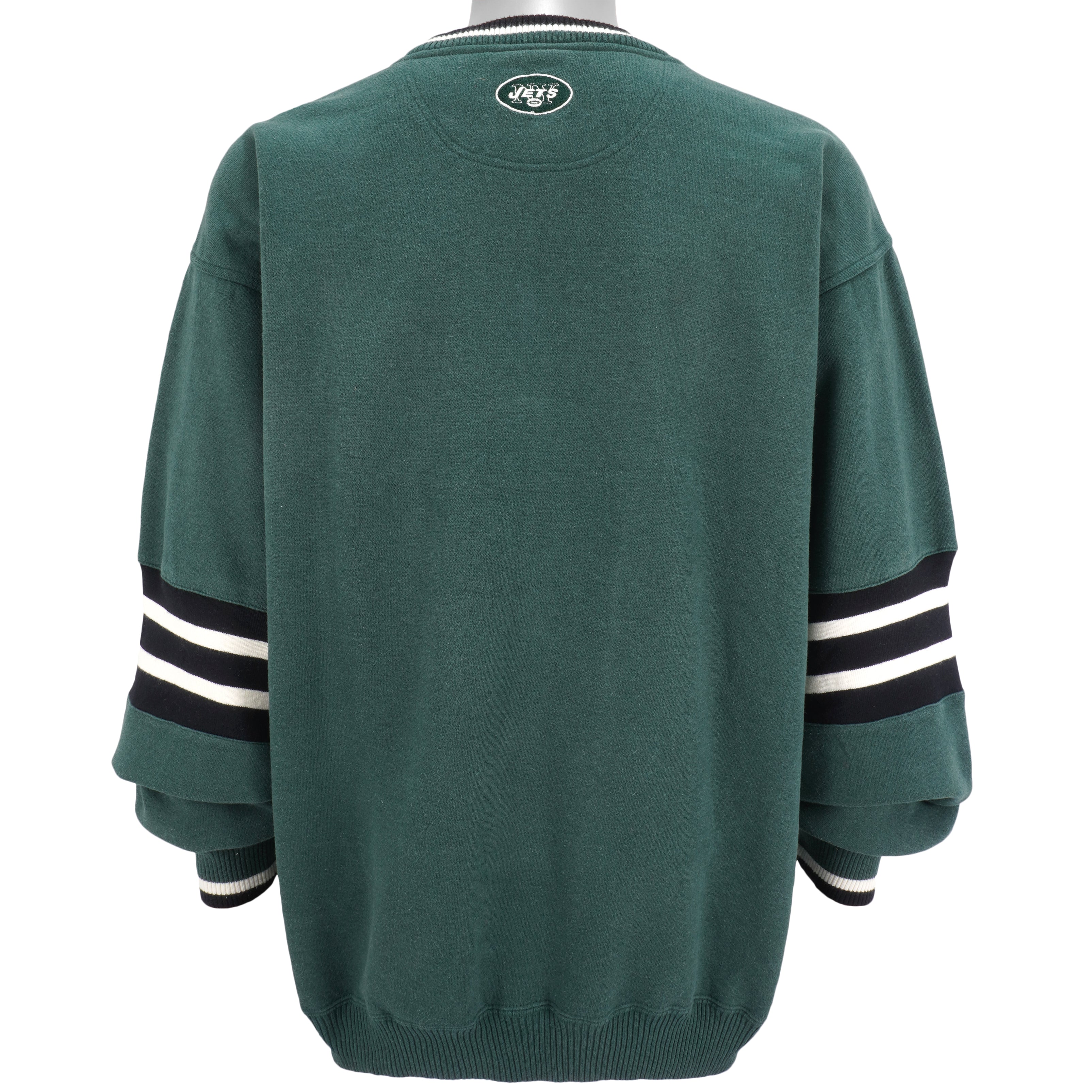 Vintage Starter New York Jets NFL Embroidered Sweatshirt Large 