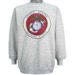Vintage - United States Marine Corps Crew Neck Sweatshirt 1990s X-Large Vintage Retro