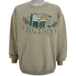 Vintage (Gildan) - Orlando, Florida Crew Neck Sweatshirt 1990s Large