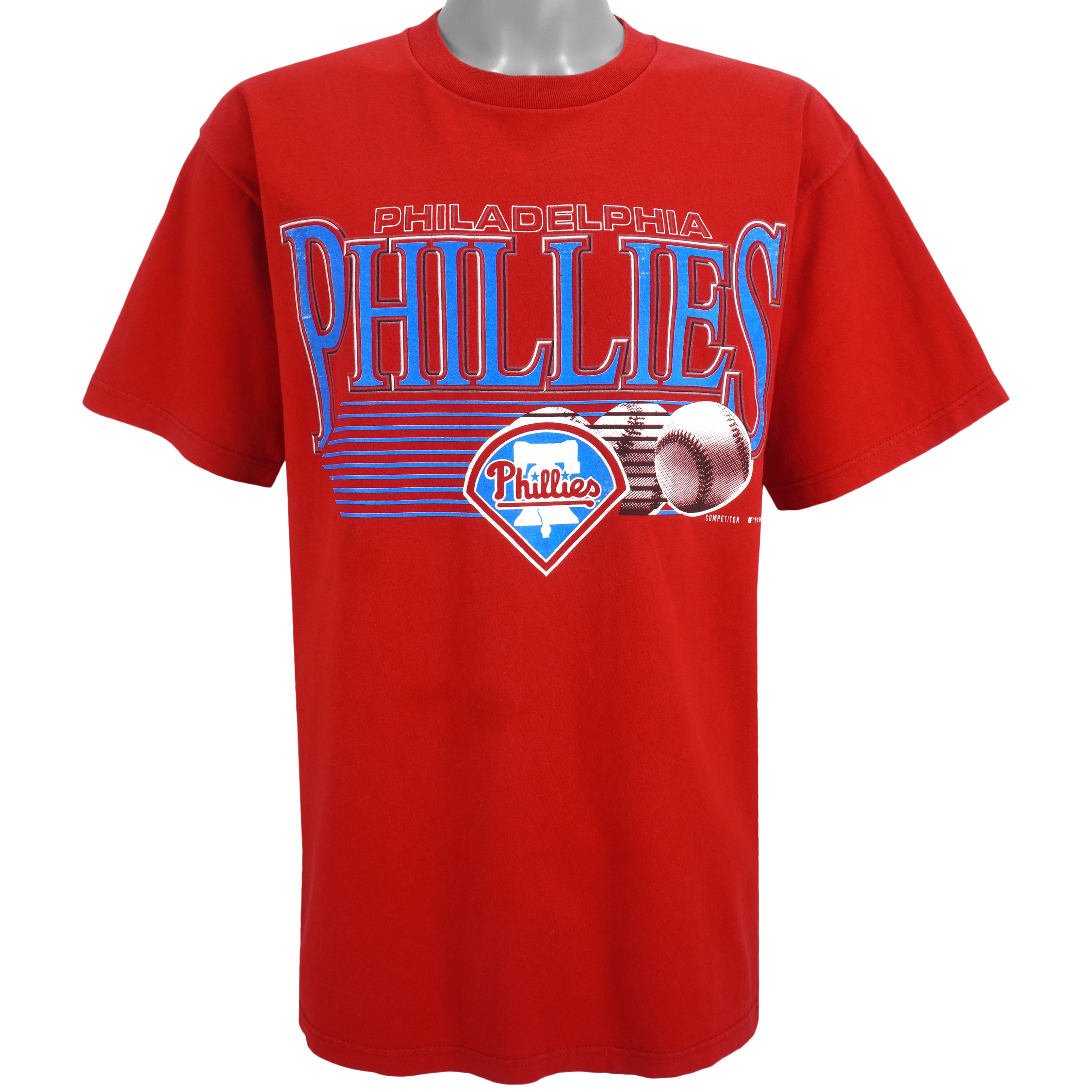 Philadelphia Phillies 1992 Vintage Baseball Jersey Tee Shirt