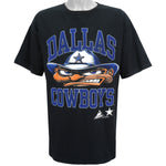 NFL (Apex One) - Dallas Cowboys Big Spell-Out T-shirt 1993 X-Large Vintage Retro Football