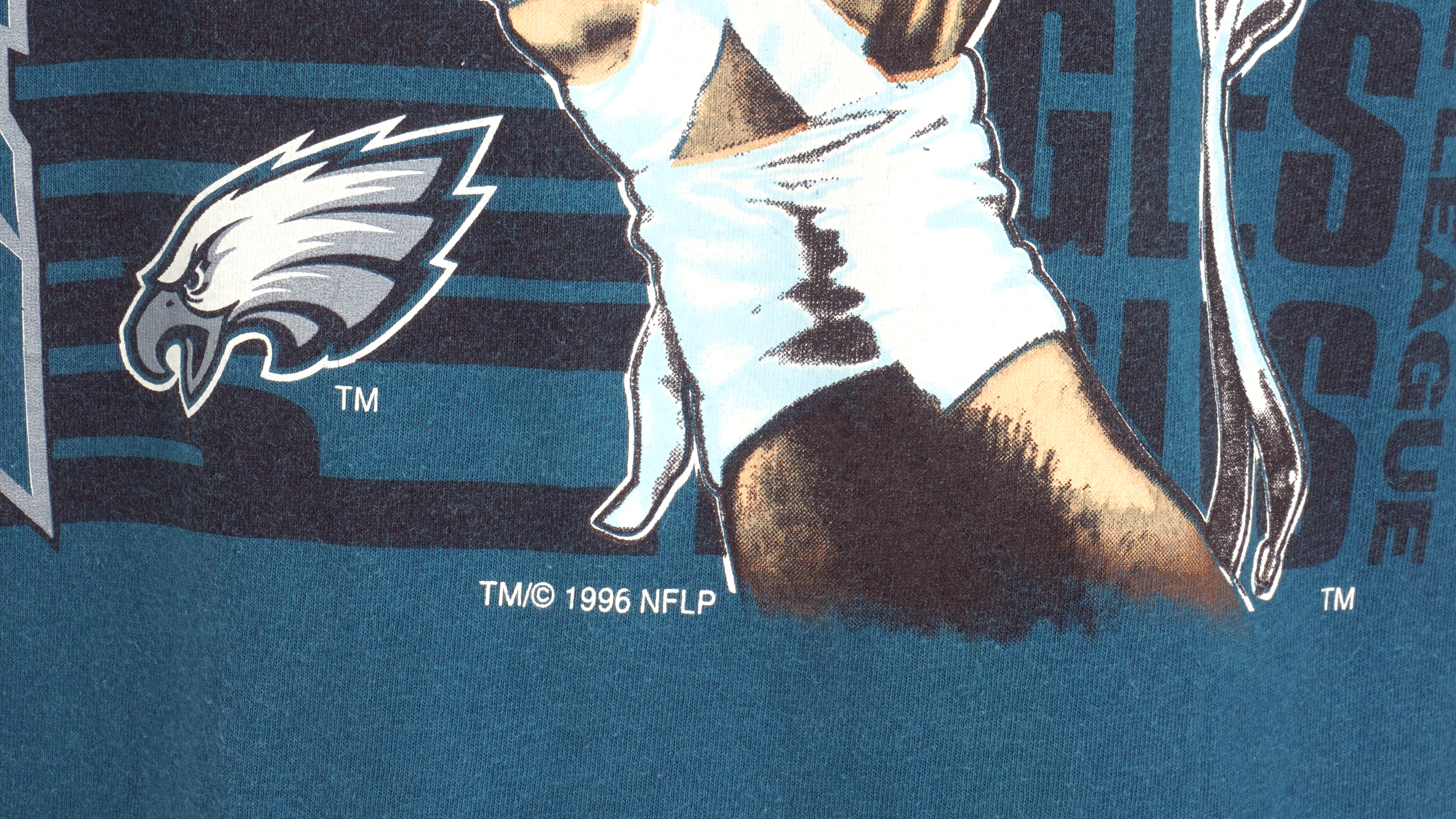 Vintage 1996 Philadelphia Eagles T-shirt Size XL 