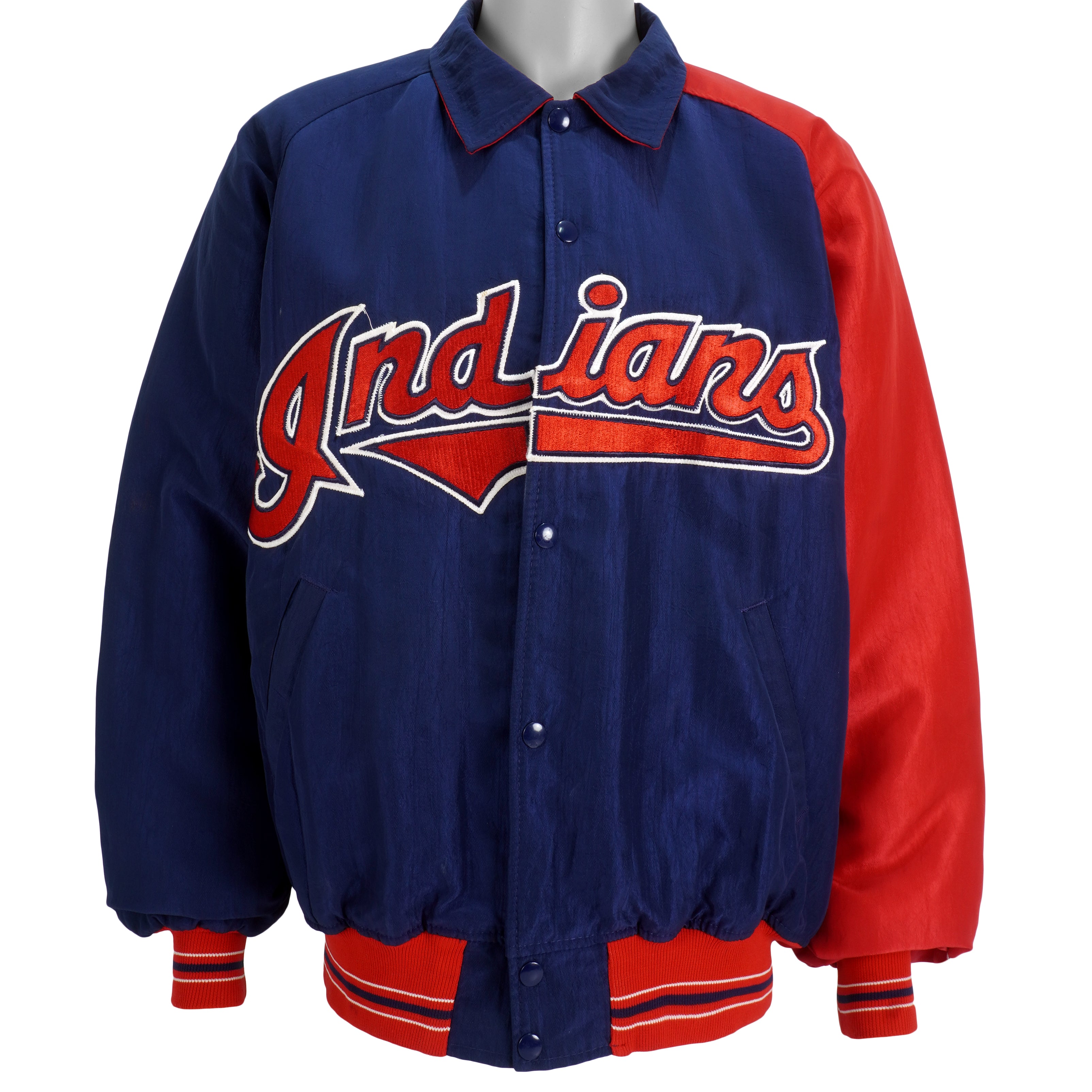 Gear for Sports Vintage Cleveland Indians Jacket/Windbreaker Size Large