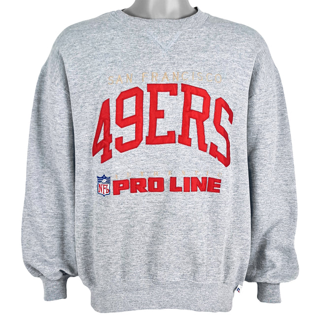 Vintage NFL (Lee) - San Francisco '49ers' Hooded Sweatshirt 1990's XX-Large