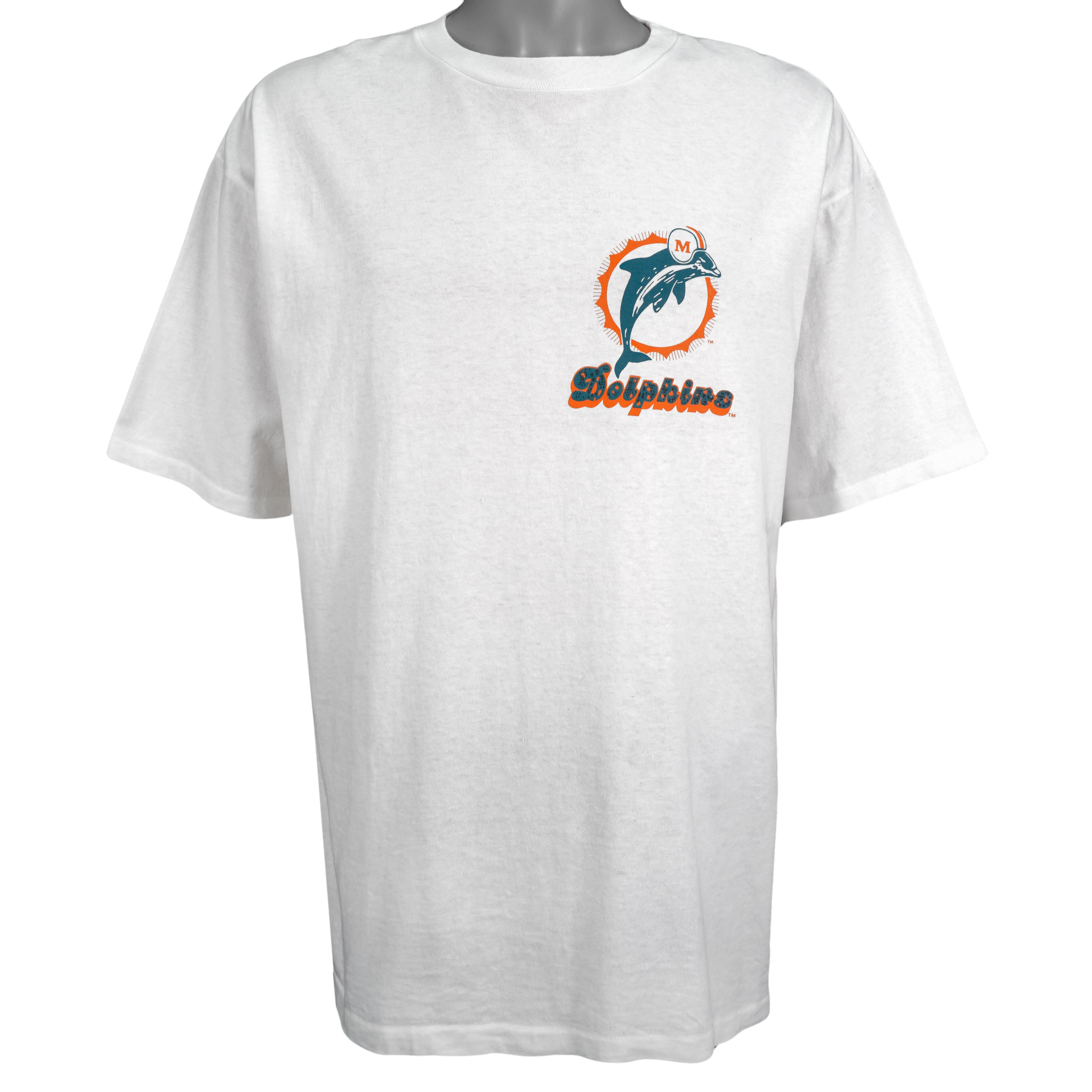 Zubaz Nfl Team Pet T-Shirt For Dogs, Miami Dolphins, Large