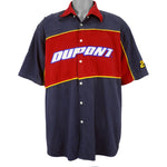 NASCAR (Chase) - DuPont - Jeff Gordon #24 Button-Up T-Shirt 1990s XX-Large