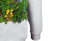 Vintage (Hanes) - Grey Rain Forest Crew Neck Sweatshirt 1990s Medium