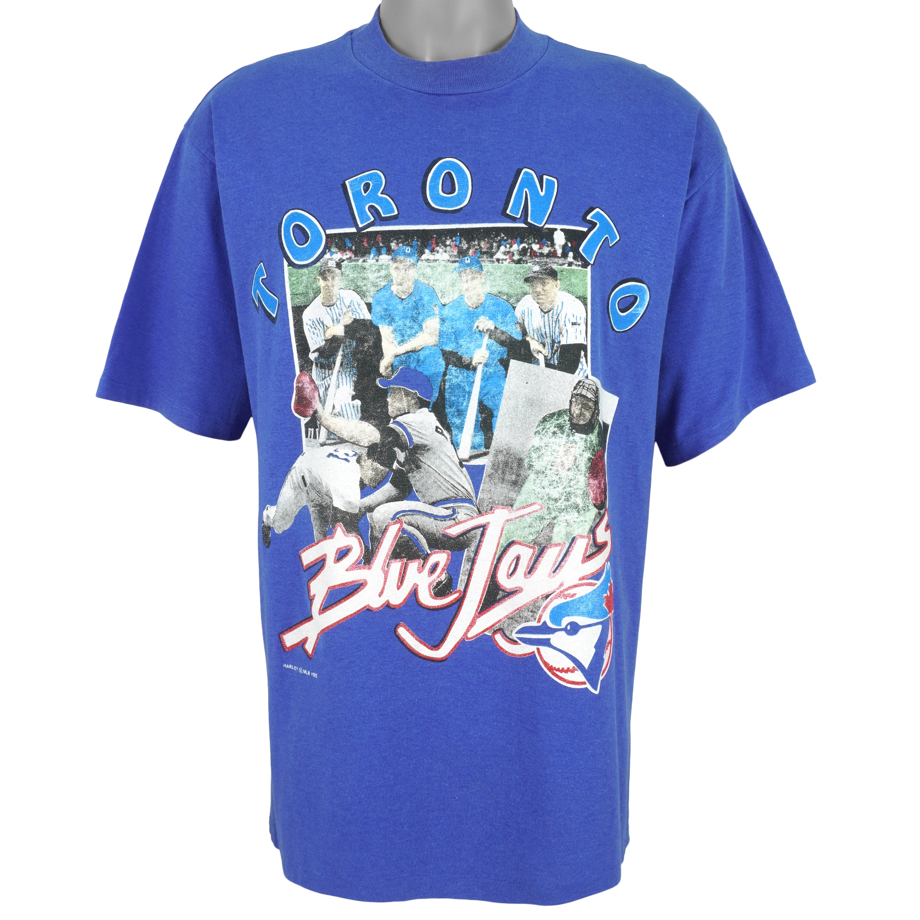 MLB Toronto Blue Jays Girls' Crew Neck T-Shirt - XS