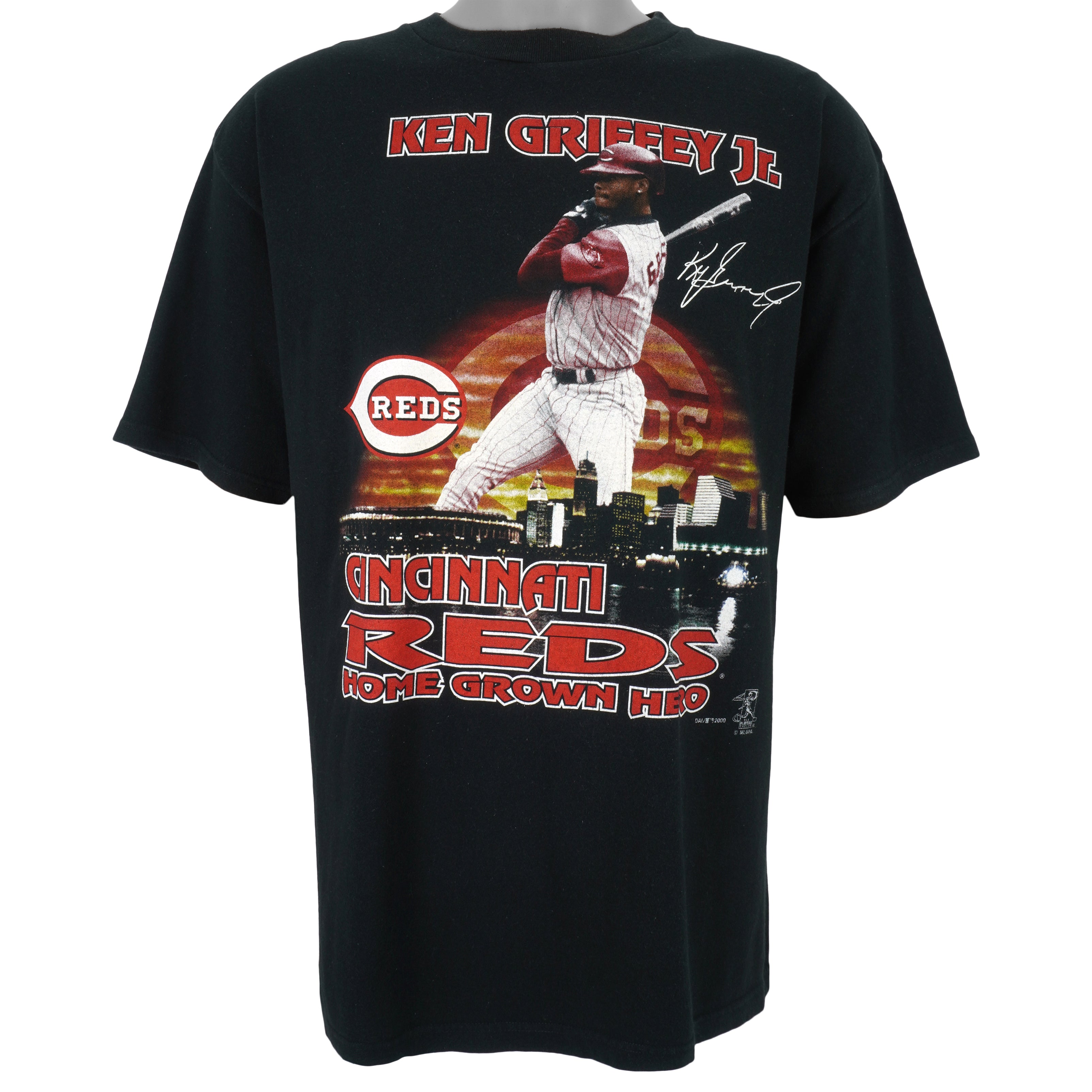 Ken Griffey Jr. Cincinnati Reds Authentic MLB Russell Athletic 