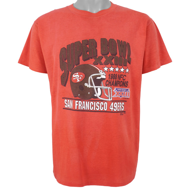 Vintage San Francisco 49ers 1995 NFC Champions SS Tee – Deadstock