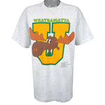 Vintage - Whatsamatta U, Bullwinkle J. Moose T-Shirt 1990s X-Large