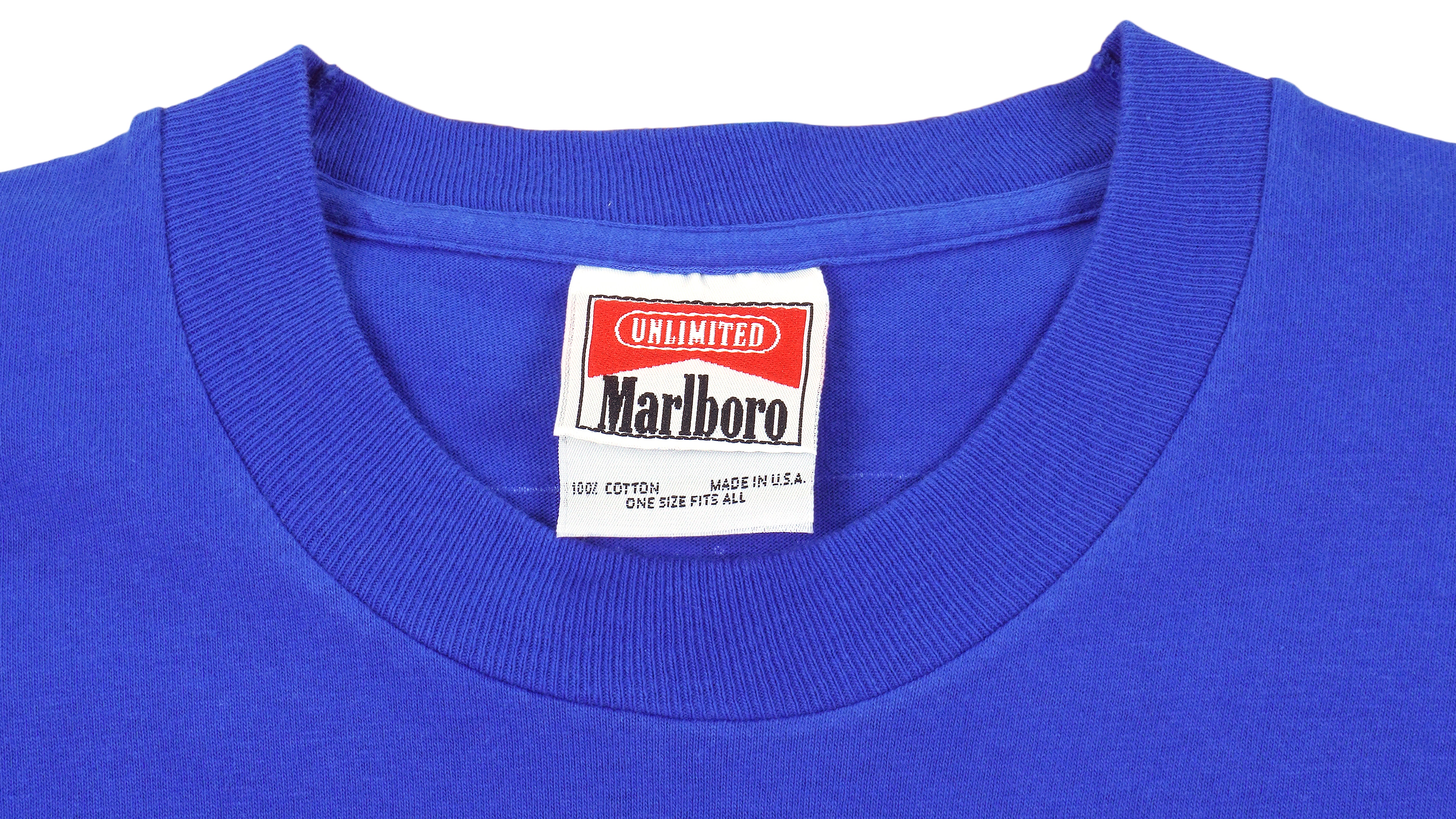 Vintage (Marlboro) - Blue Howling Coyote Unlimited T-Shirt 1990s X