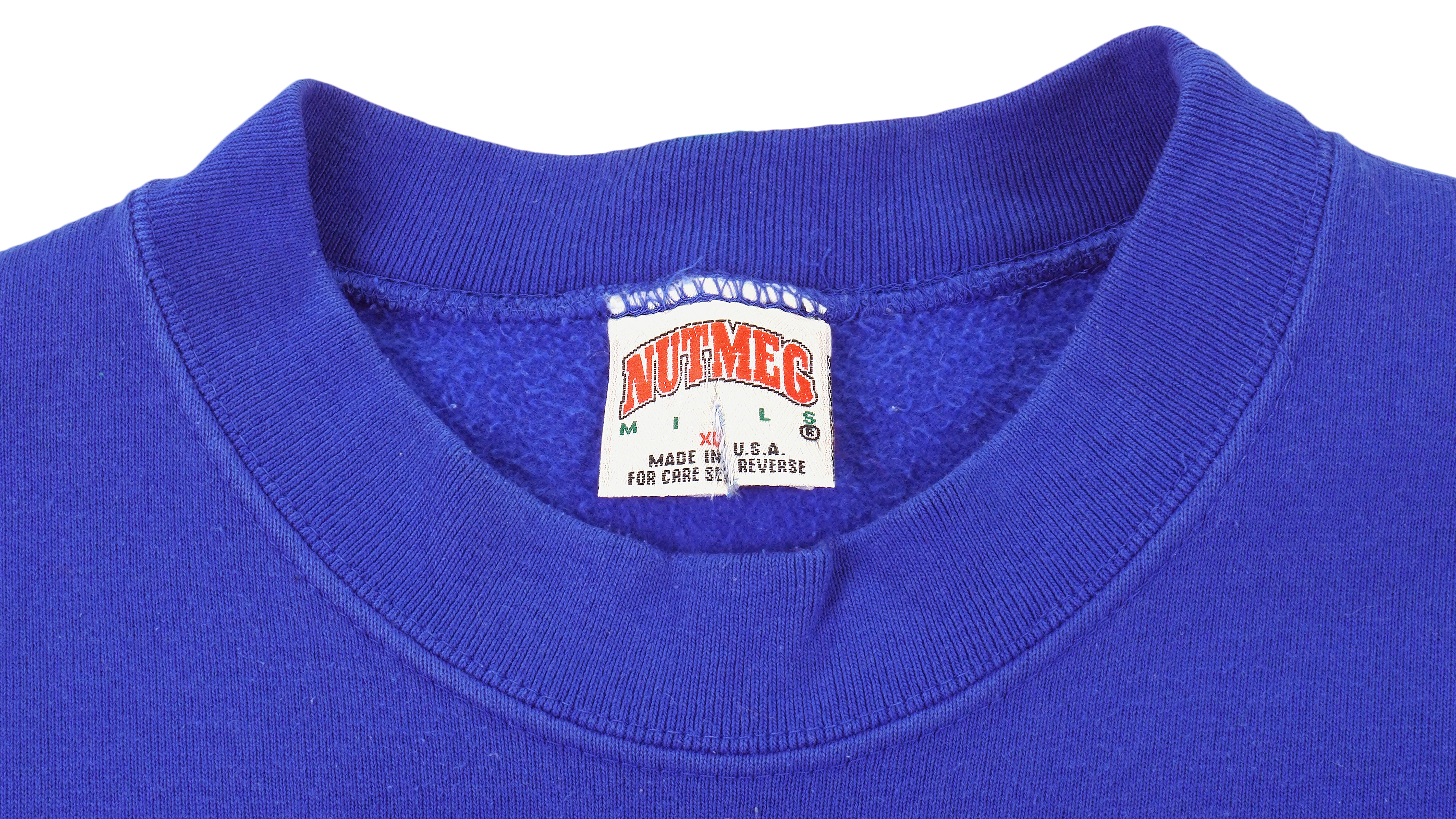 Vintage New York Giants Blue Crewneck Sweatshirt Large NFL Nutmeg Made in  USA