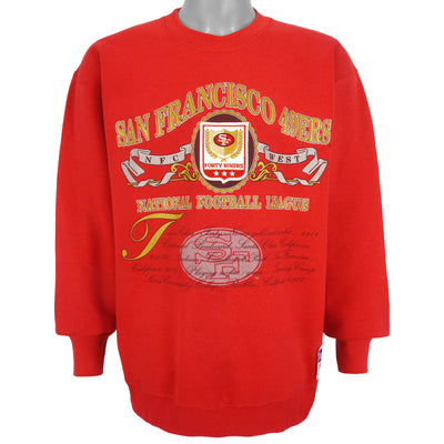 Vintage San Francisco 49ers Sweatshirt Sweater XL Nutmeg Mills USA