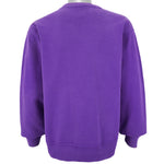 Champion - Purple Classic Crew Neck Sweatshirt 1990s X-Large