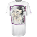 Vintage (Down to Earth) - Alaska National Parks Polar Bear T-Shirt 1990s Large