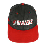 NBA (Competitor) - Portland Blazers Snap Back Hat 1990s Vintage Retro Basketball