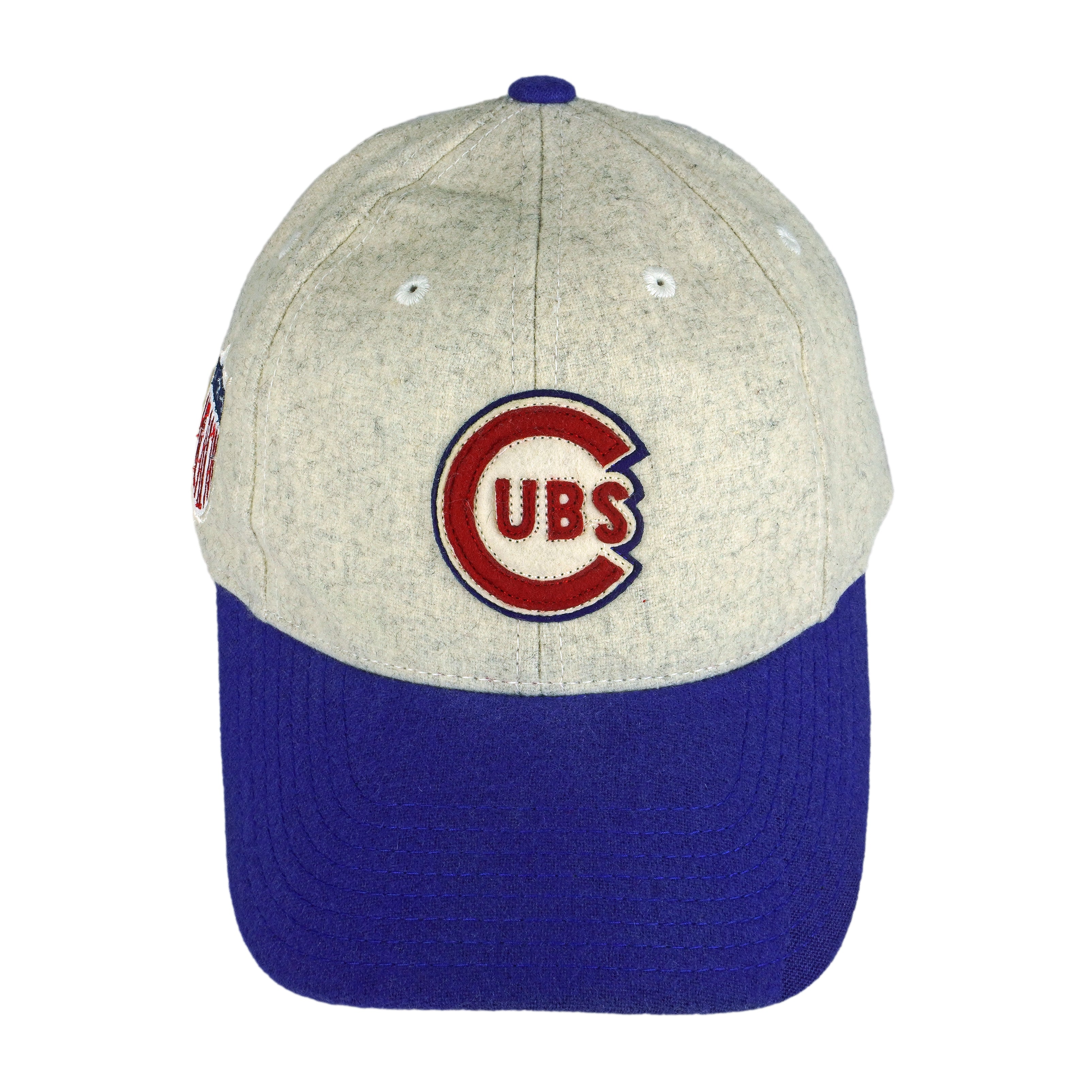 Vintage Cubs Hat Nike Team Chicago Fitted OSFA MLB Logo Blue Baseball Cap