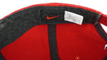 Nike - Red Basketball Adjustable Hat 1990s OSFA Vintage Retro Basketball