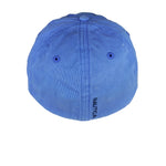 Nautica - Blue Big Logo Fitted Hat 1990s Small/Medium Vintage Retro
