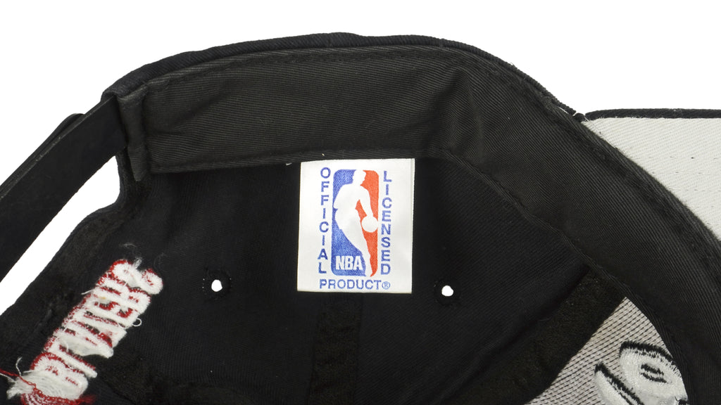 NBA - Portland Blazers Spell-Out Snap Back Hat 1990s OSFA Vintage Retro Basketball