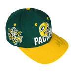 NFL (Logo Athletic) - Green Bay Packers Snap Back Hat 1995 OSFA Vintage Retro Football