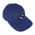 Nike - Blue Snap Back Hat 1990s OSFA Vintage Retro