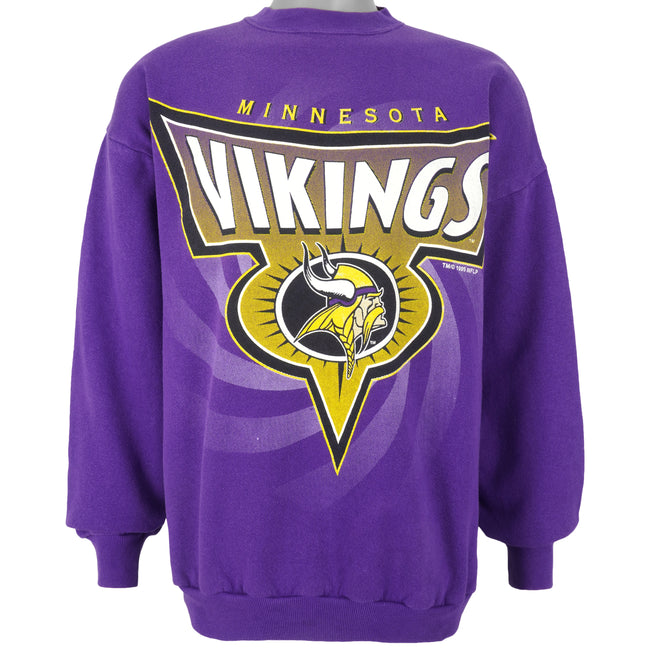 Vintage NFL Minnesota Vikings Hoodie Vikings Sweatshirt -   Israel