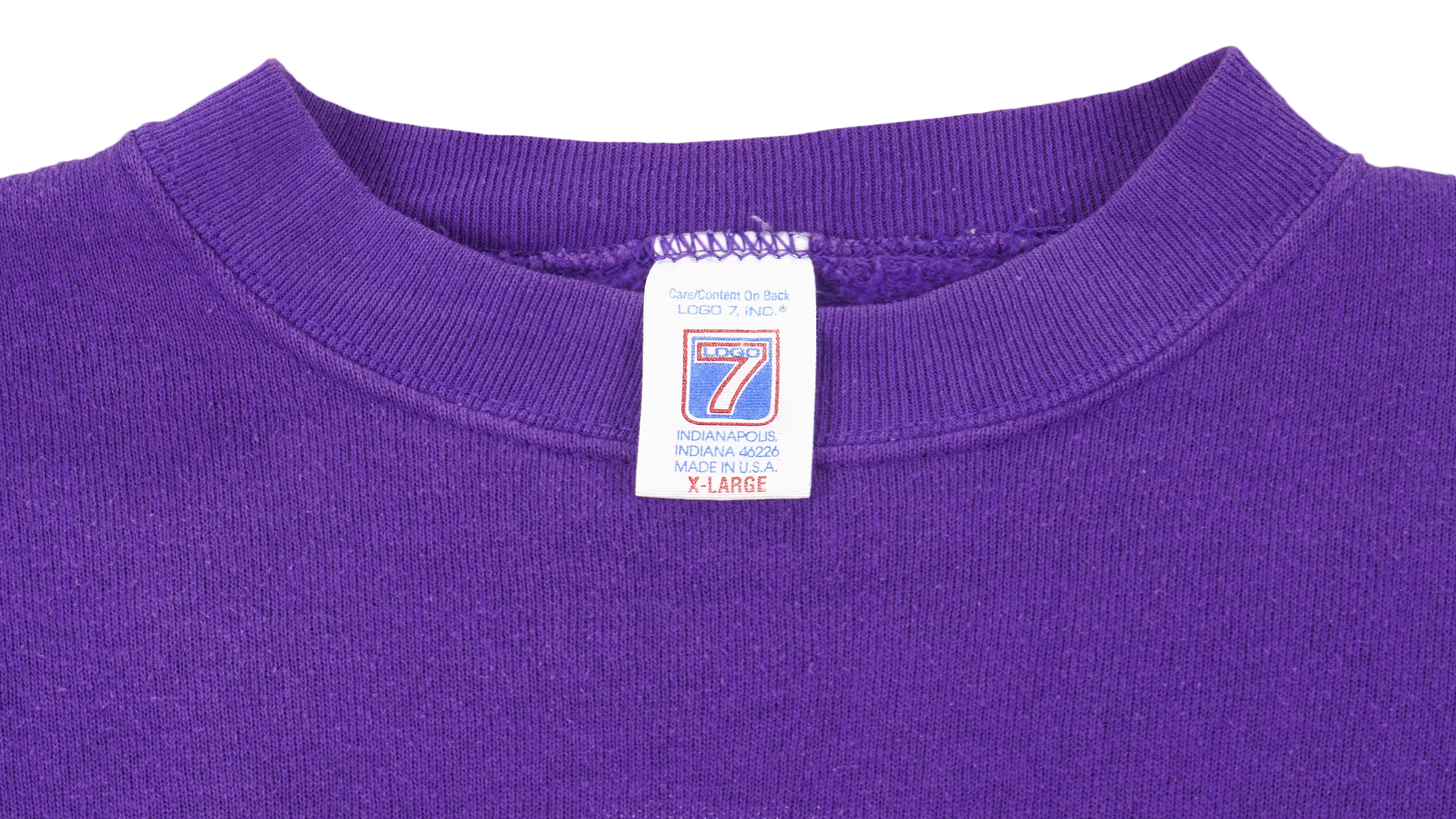 Vintage NFL (Logo 7) - Minnesota 'Vikings' Crew Neck Sweatshirt 1995 X-Large