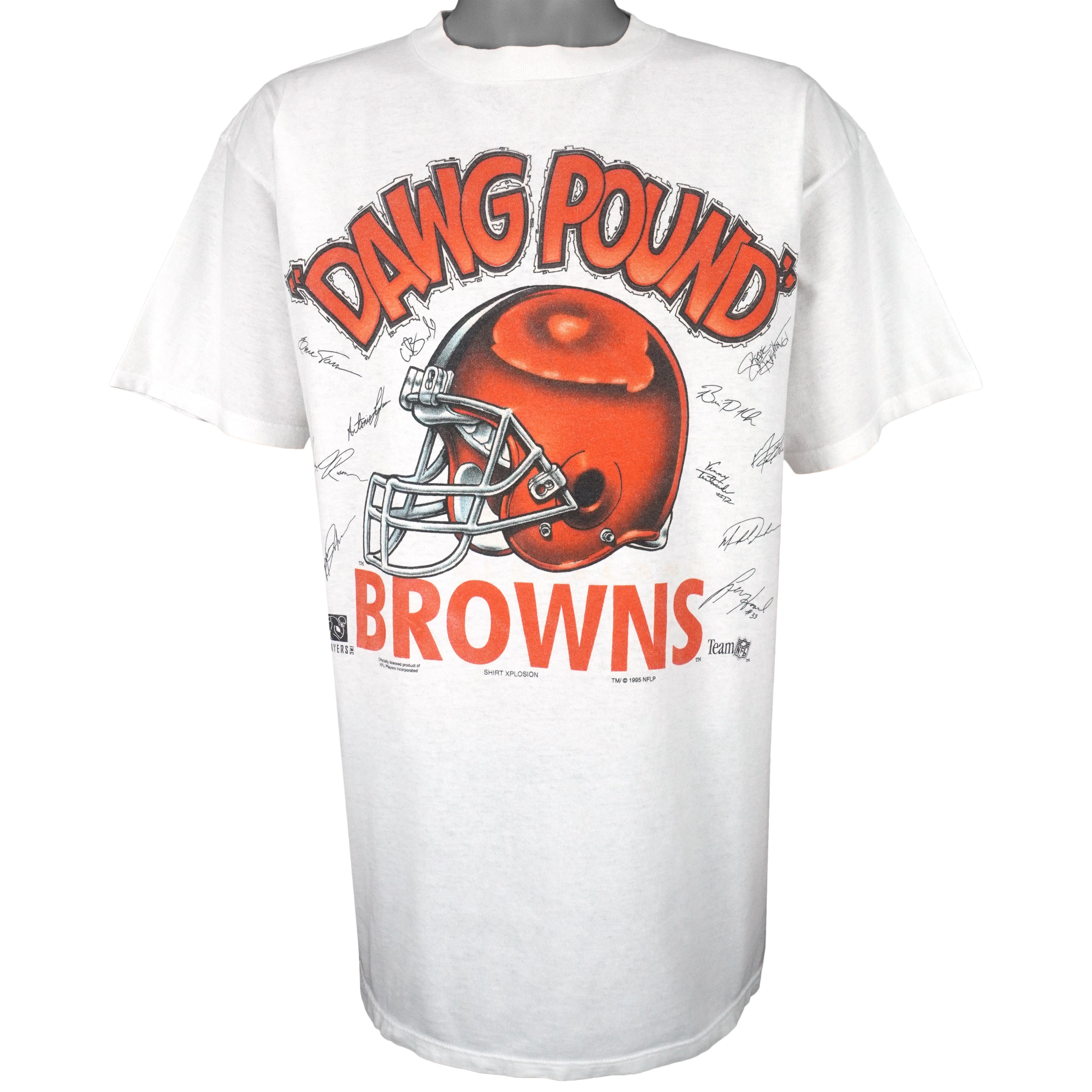 Vintage Deadstock 1995 NFL Cleveland Browns T Shirt