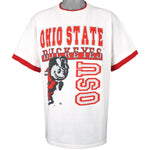 NCAA (TeeS Unlimited) - Ohio State Buckeyes T-Shirt 1990s X-Large Vintage Retro Football College