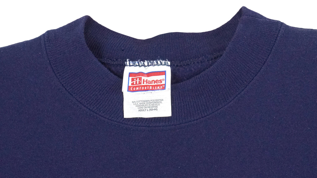 Vintage (Hanes) - Betty Boop Embroidered Crew Neck Sweatshirt 1990s Large Vintage Retro