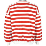 Disney - Red & White Mickey Big Logo Sweatshirt 1990s Large Vintage Retro