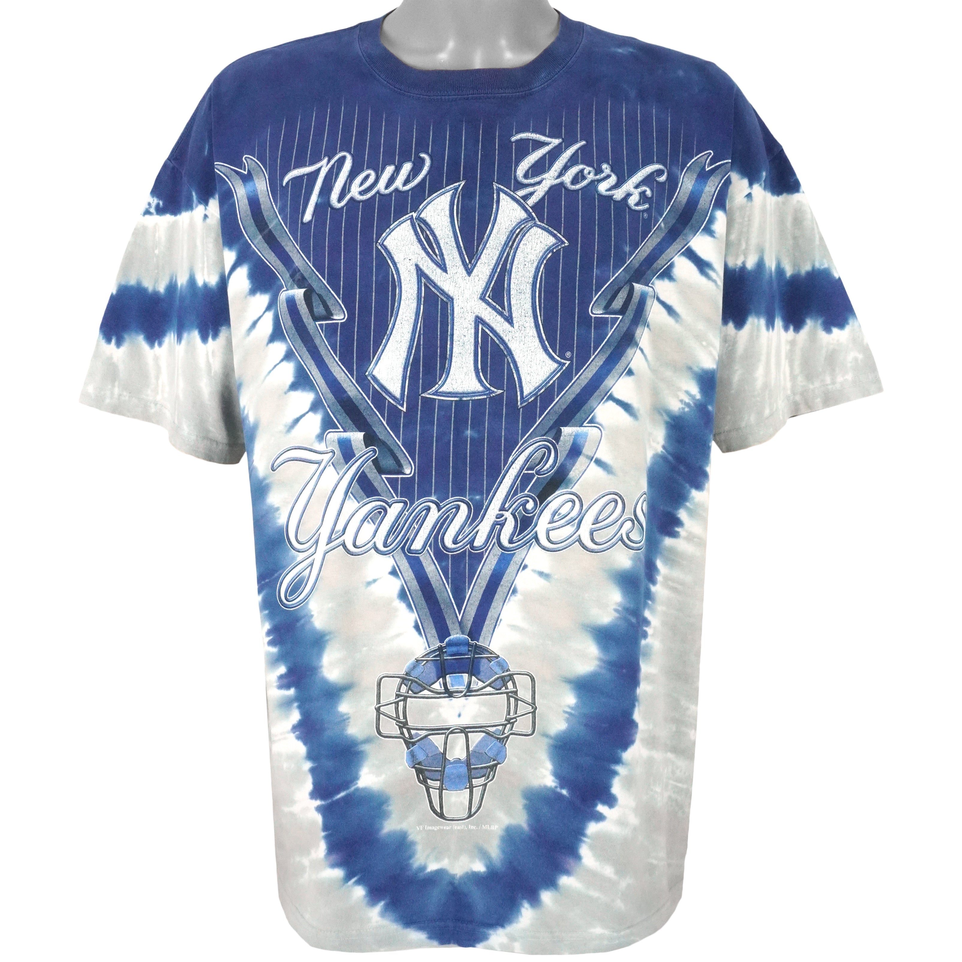 MLB (Lee) - New York Yankees Tie-Dye T-Shirt 1990s X-Large