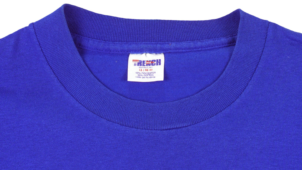 MLB (Trench) - Binghamton Mets Single Stitch T-Shirt 1992 X-Large Vintage Retro Baseball