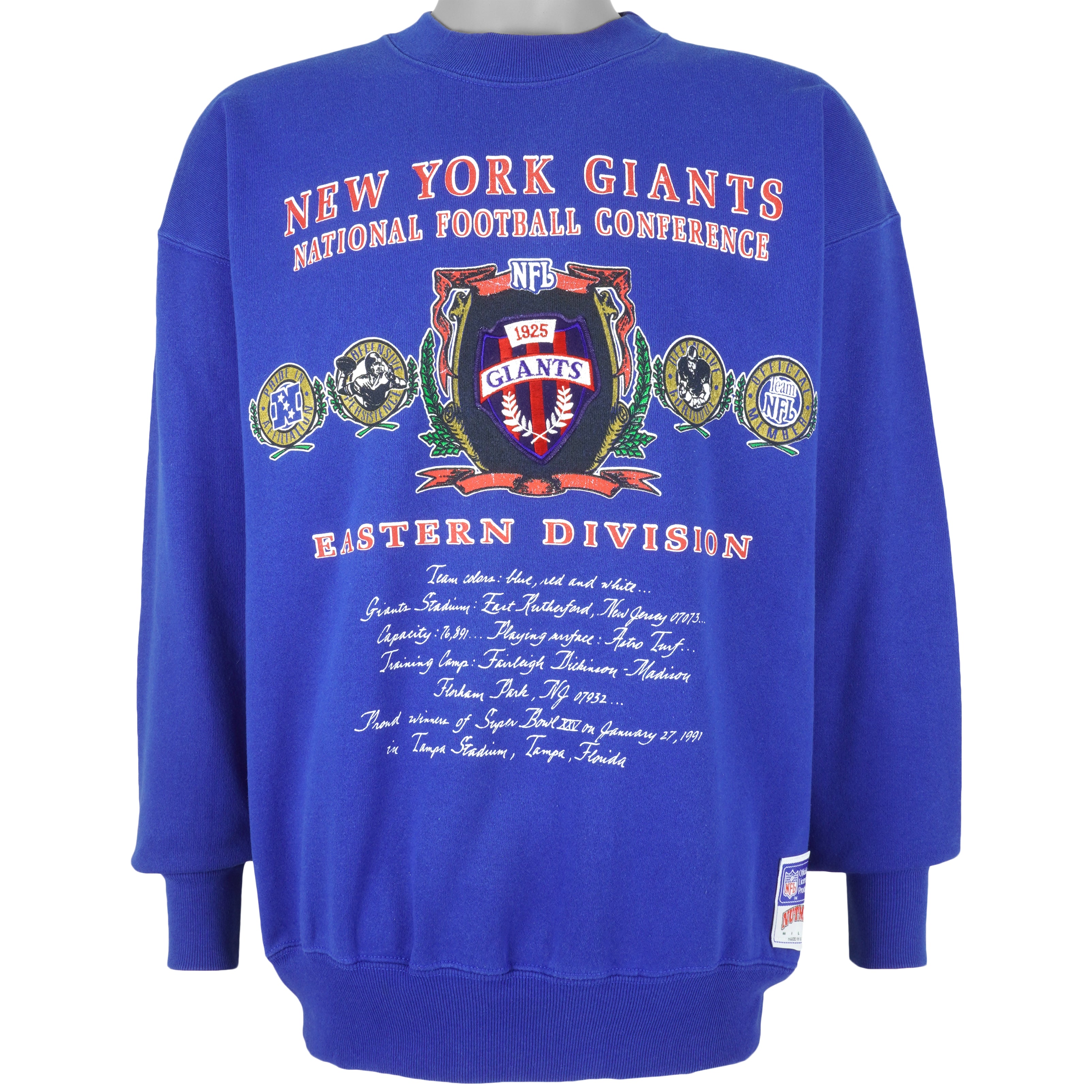 Vintage Nutmeg NY Giants Crewneck